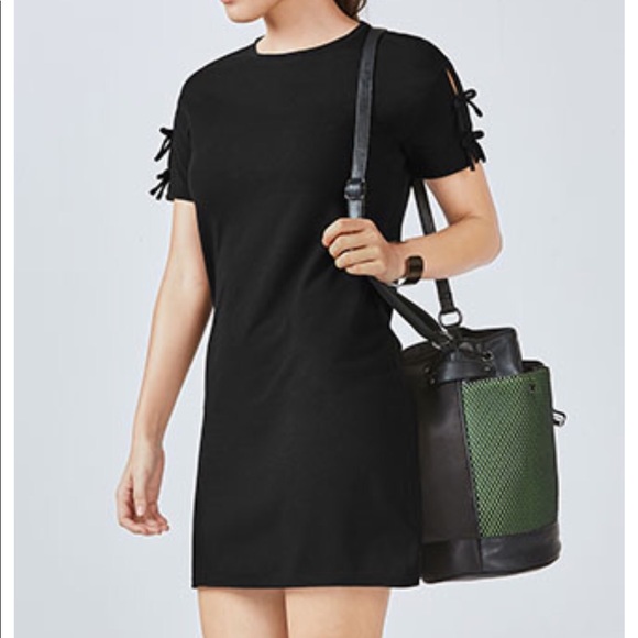 Fabletics Dresses & Skirts - NWT Fabletics Tie Sleeve “Yani” Mini Dress